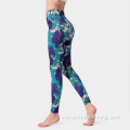 Pakaian Senaman Floral Leggings